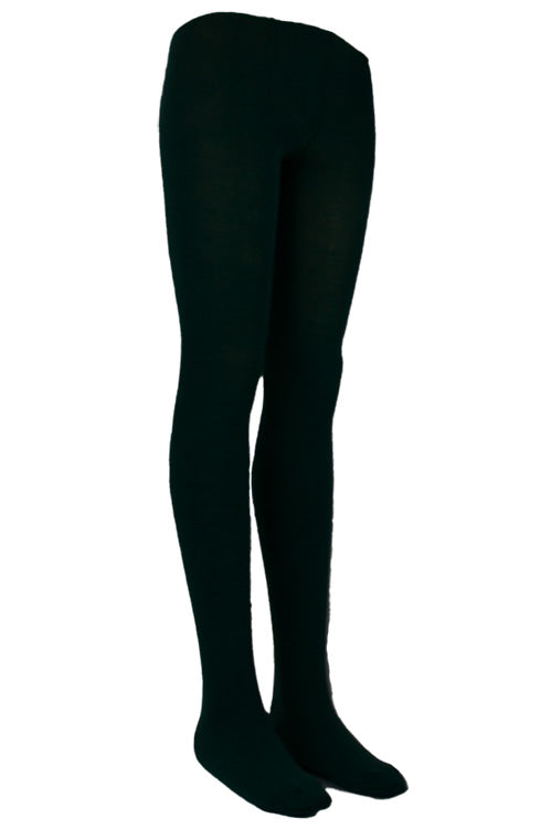 UW School Tights | Black | Cotton Rich for Max Comfort