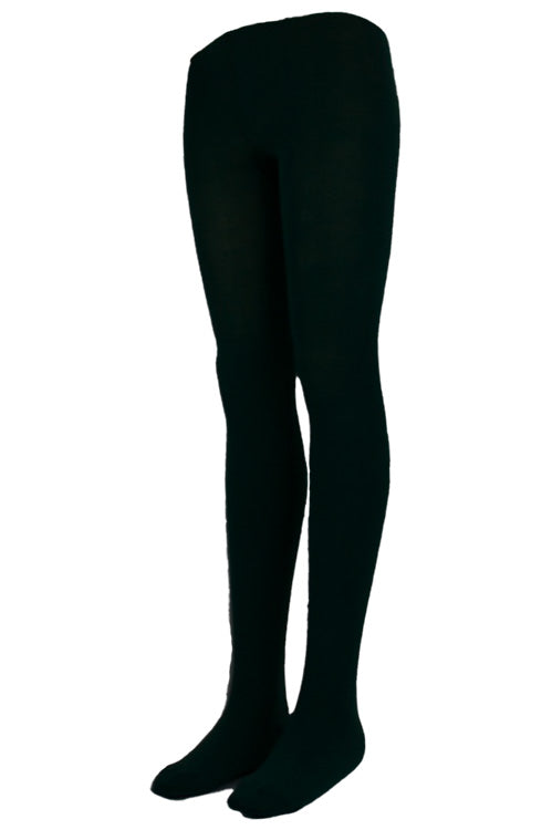 UW School Tights | Black | Cotton Rich for Max Comfort
