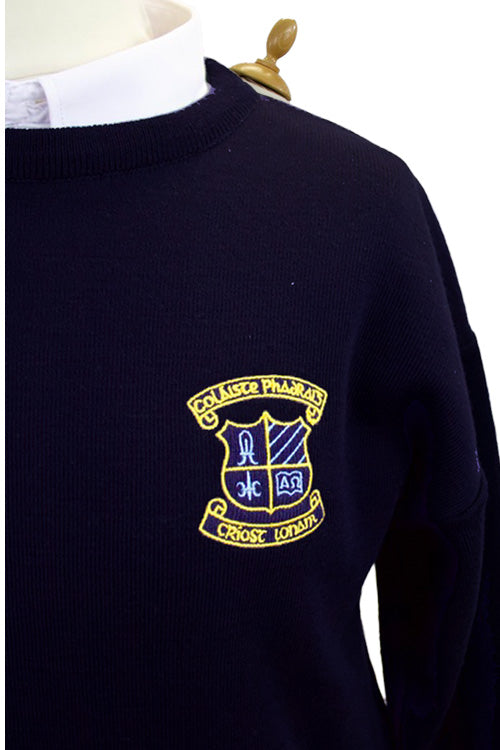Coláiste Phádraig Senior Cycle Jumper | Black | Secondary School