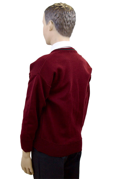 Gaelscoil Ui Fhiaich Jumper | Wine | Primary School