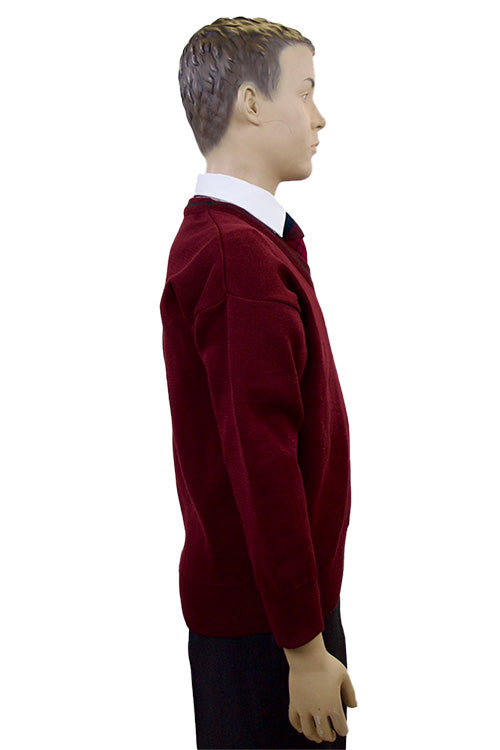 Gaelscoil Ui Fhiaich Jumper | Wine | Primary School