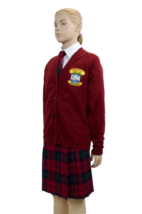 Gaelscoil Ui Fhiaich Cardigan | Wine | Primary School