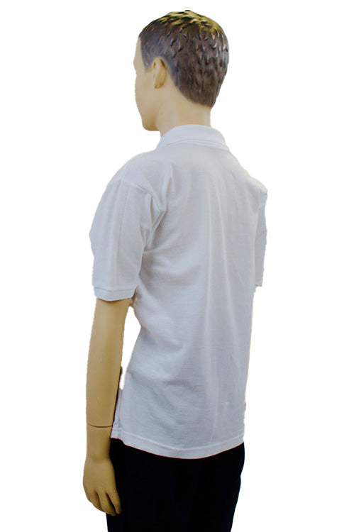 Gaelscoil Ruairi | White Polo Shirt