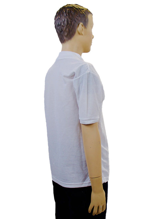 Gaelscoil Ruairi | White Polo Shirt