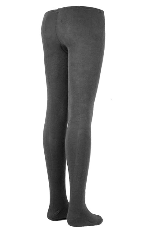 UW School Tights | Grey | Cotton Rich for Max Comfort