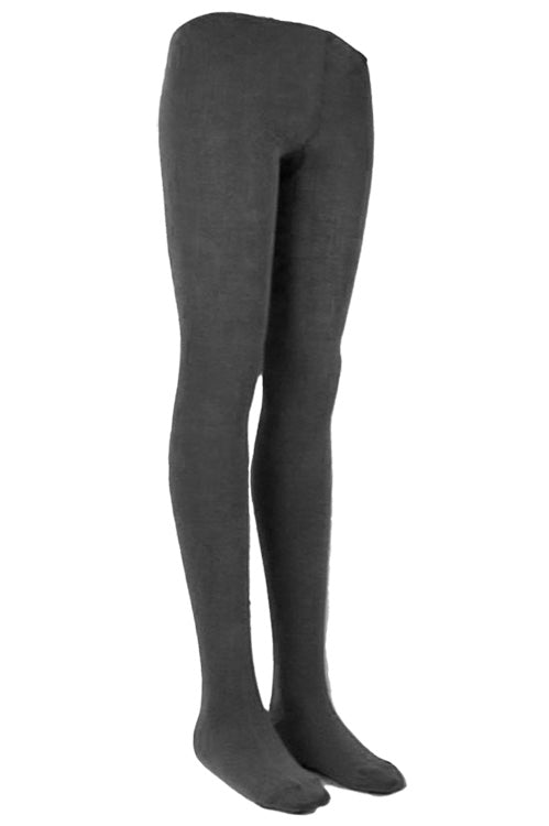 UW School Tights | Grey | Cotton Rich for Max Comfort