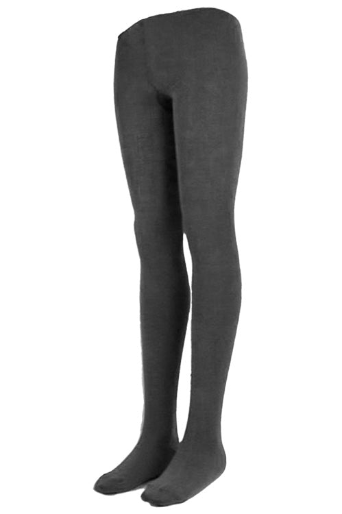 UW School Tights | Grey | Cotton Rich for Max Comfort