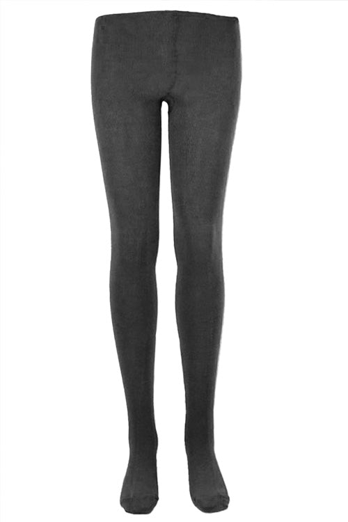 UW School Tights | Grey | Cotton Rich for Max Comfort