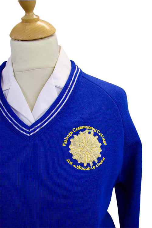 Kishoge Community College | Junior Cycle Girls Jumper | Royal Blue