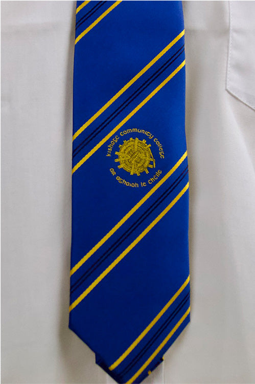 Kishoge Community College | School Tie | Royal Blue | Secondary School