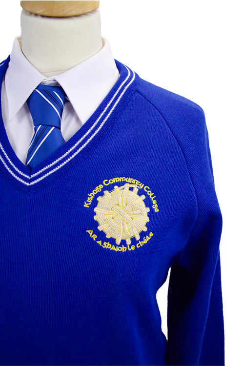 Kishoge Community College | Junior Cycle Boys Jumper | Royal Blue