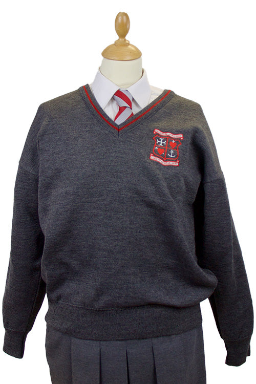 Loreto Secondary School Bray | Junior Cycle Grey Jumper