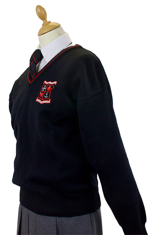 Loreto Secondary School Bray | Black Senior Jumper