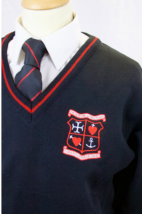 Loreto Secondary School Bray | Black Senior Jumper