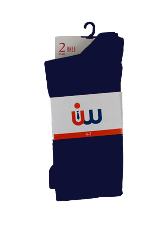 UW School Socks | Navy | Cotton Rich Socks for Max Comfort