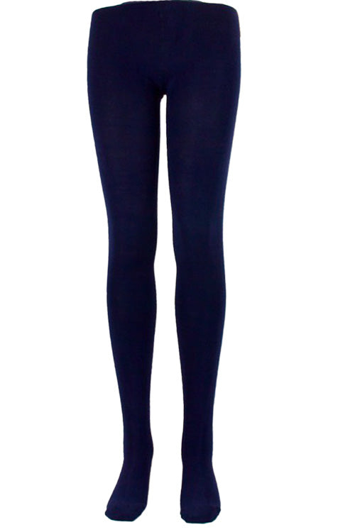 UW School Tights | Navy | Cotton Rich for Max Comfort