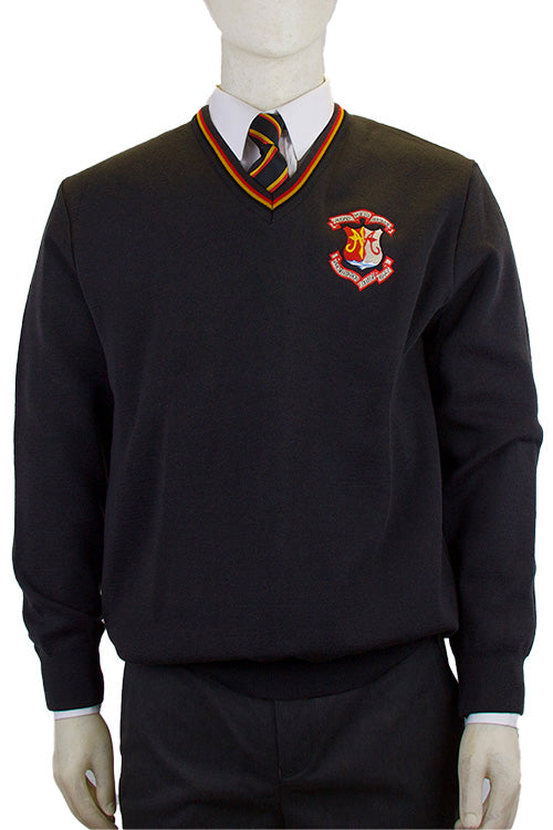 Presentation College Bray | Charcoal Grey Senior Jumper