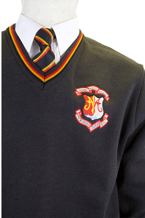 Presentation College Bray | Charcoal Grey Senior Jumper