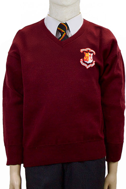Presentation College Bray |Junior Cycle Maroon Jumper