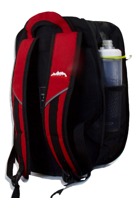 Ridge 53 | 2D School Bag | Red & Pink