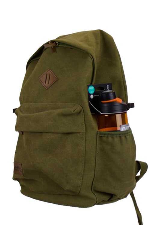 Ridge 53 Canvas Backpack | Khaki Green