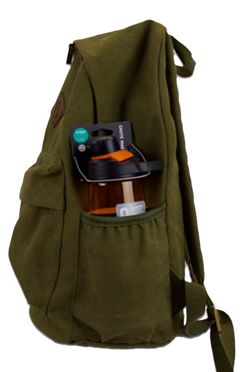 Ridge 53 Canvas Backpack | Khaki Green