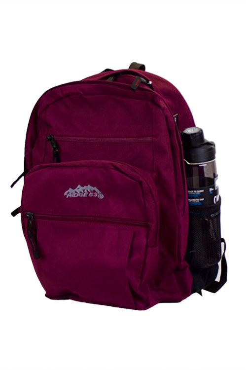Ridge 53 College Backpack | Maroon