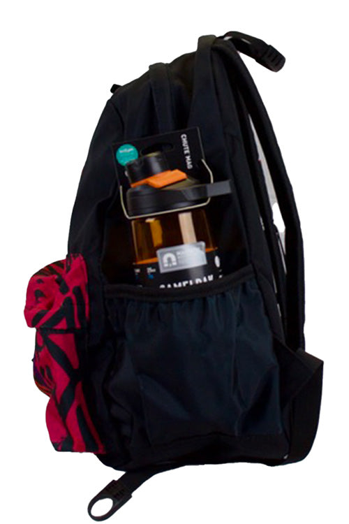 Ridge 53 Morgan Backpack | Black/Red Multicolour Graffiti