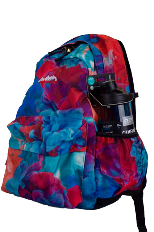 Ridge 53 Morgan Backpack | Blue/Red Water Colours