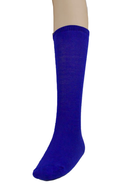 UW School Socks | Royal Blue | Cotton Rich Socks for Max Comfort