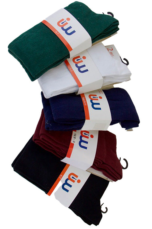 UW School Socks | Royal Blue | Cotton Rich Socks for Max Comfort
