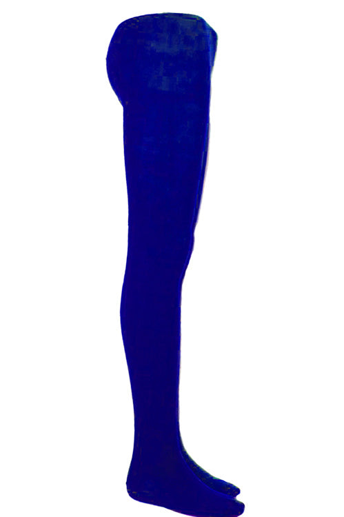 UW School Tights | Royal Blue | Cotton Rich for Max Comfort