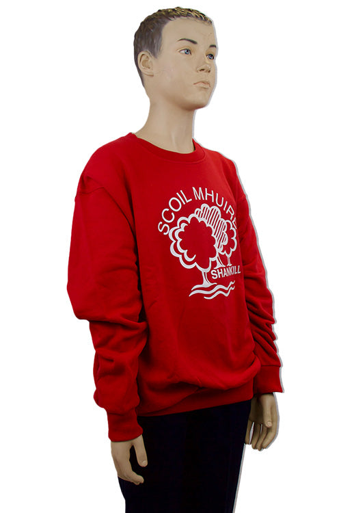 Scoil Mhuire Shankill Sweatshirt | Red | Unisex