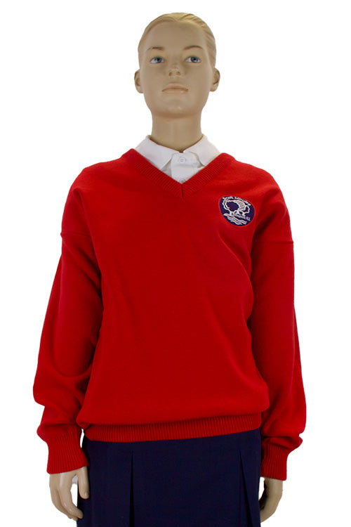 Scoil Mhuire Shankill Jumper | Red | Primary School
