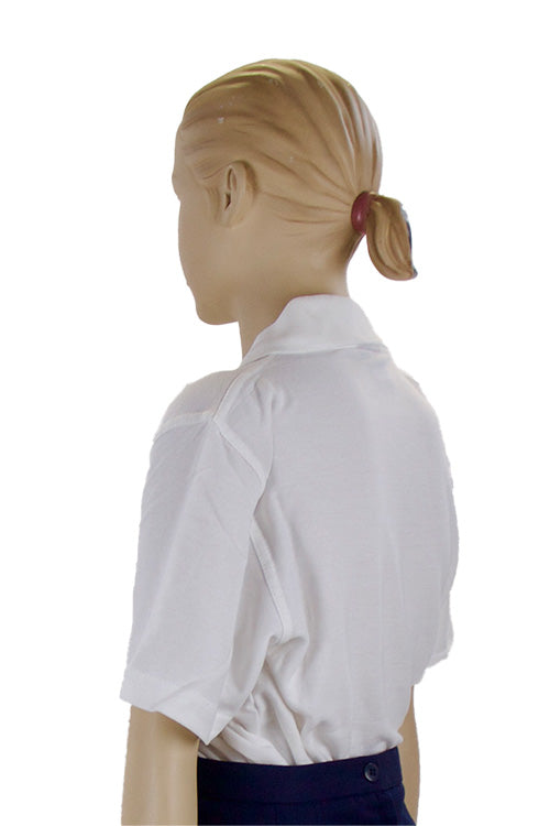Scoil Mhuire Shankill | White Junior Polo Shirt | Unisex
