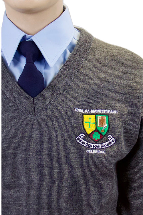 Scoil Na Mainistreach Celbridge Jumper | Grey | Primary School