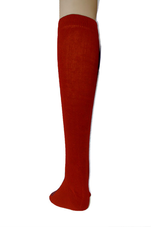 UW School Socks | Red | Cotton Rich Socks for Max Comfort