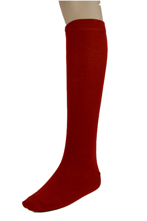 UW School Socks | Red | Cotton Rich Socks for Max Comfort